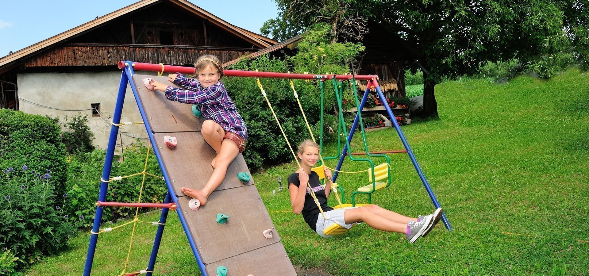 Familienurlaub auf dem Bauernhof in Südtirol